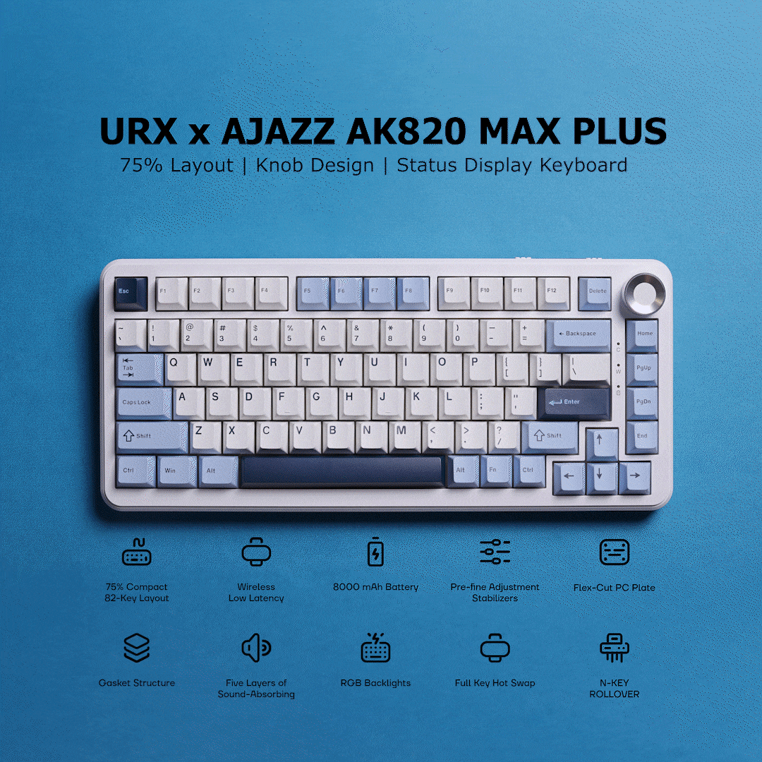 URX x AJAZZ AK820 MAX Plus