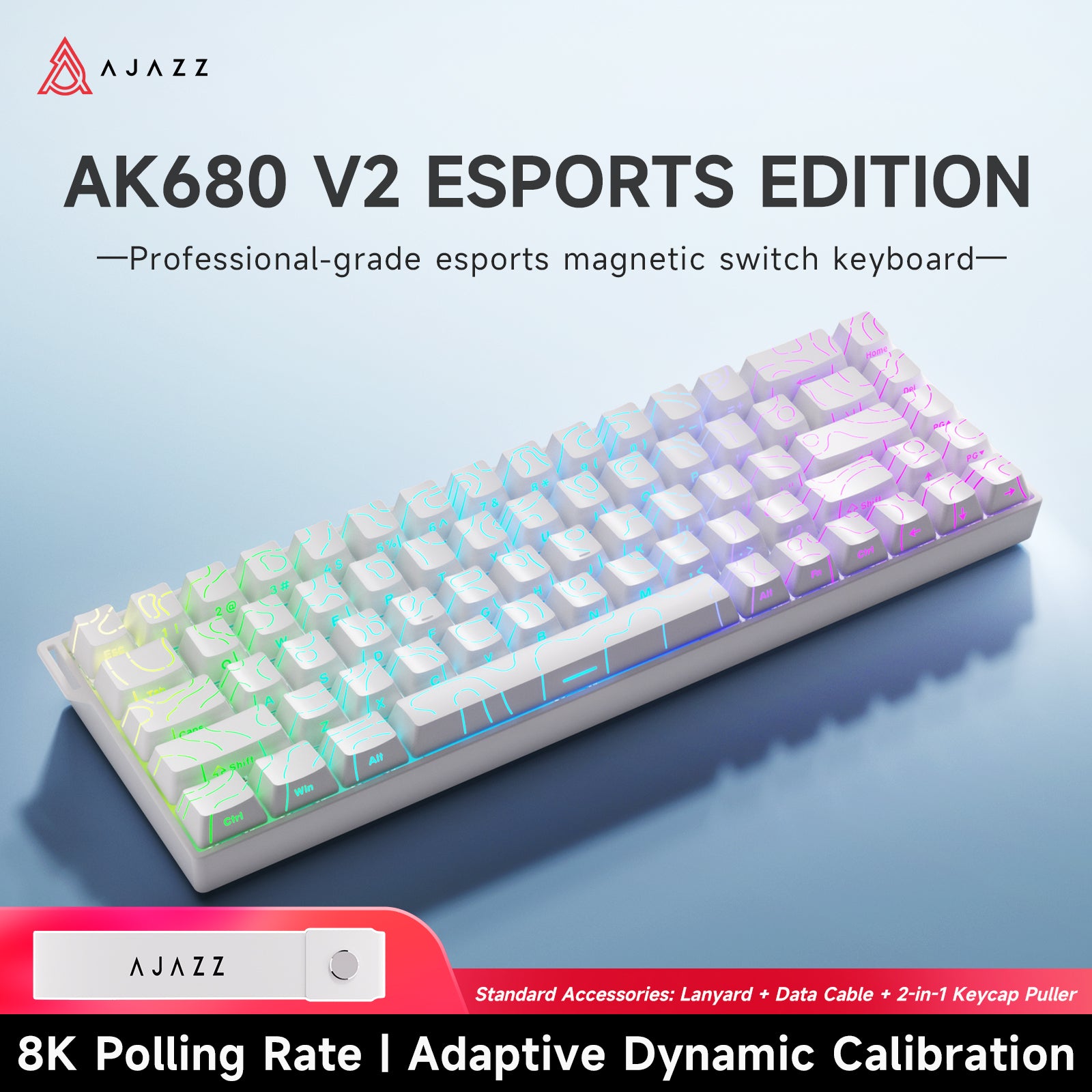 AK680 V2 Magnetic Gaming Keyboard