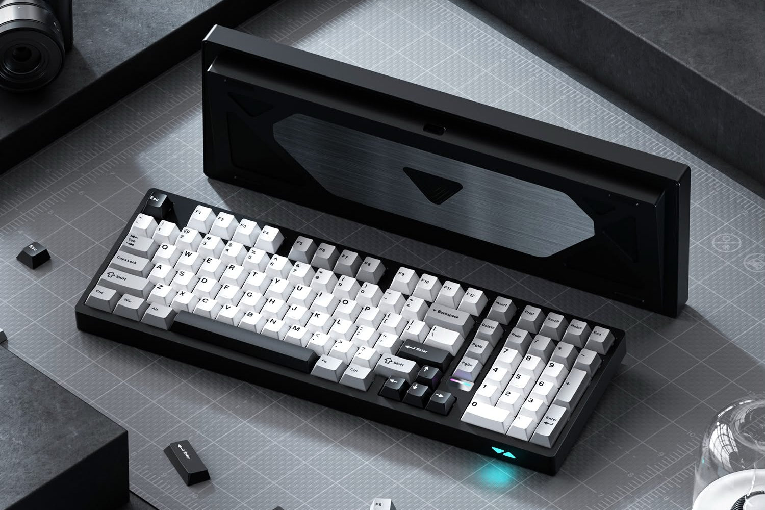 WK MAX102 Aluminium Wireless Mechanical Keyboard