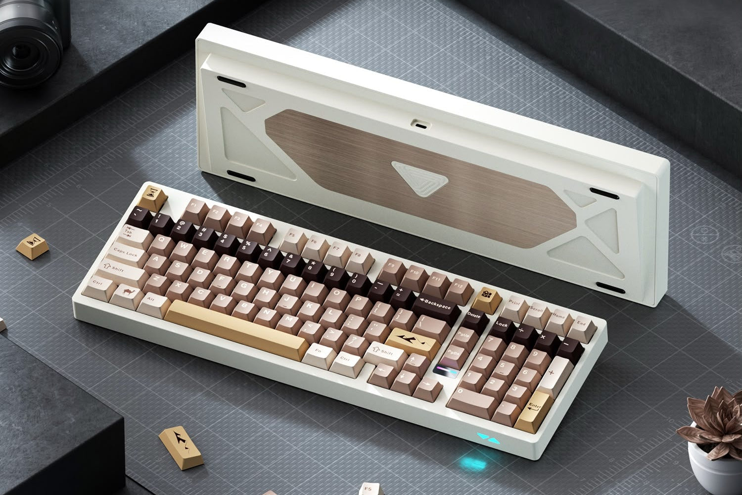 WK MAX102 Aluminium Wireless Mechanical Keyboard