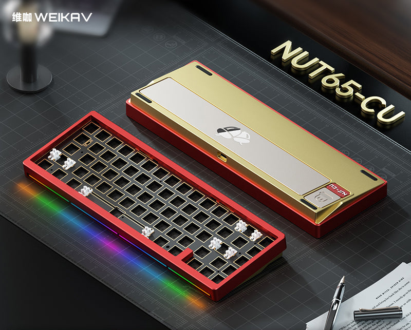 Nut 65-CU Copper Custom Mechanical Keyboard Kit